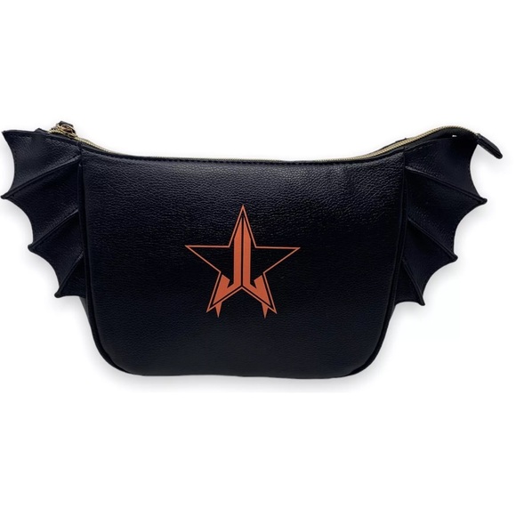Jeffree Star black bat cosmetic bag - Picture 1 of 3